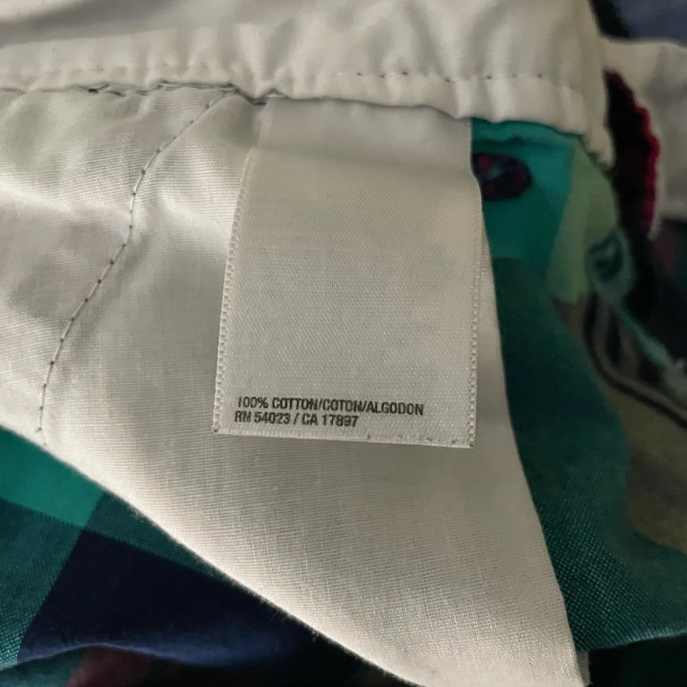 Old navy colorful plaid cotton shorts - Picture 4 of 6